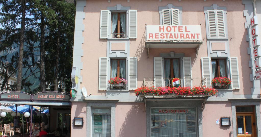 La Dent-Du-Midi Hotel & Restaurant Saint-Maurice Exterior photo